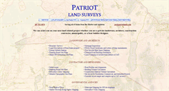 Desktop Screenshot of patriotlands.com